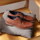 ZAPATO DE VESTIR CAFÉ PARA HOMBRE DE PIEL SINTETICA LOB FOOTWEAR 57704537