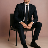 ZAPATO DE VESTIR NEGRO PARA HOMBRE DE PIEL SINTETICA LOB FOOTWEAR 57804501