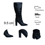 BOTA PARA MUJER LOB FOOTWEAR PU NEGRO 59404527