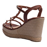 SANDALIA CUÑA PARA MUJER LOB FOOTWEAR CAFÉ 83705718