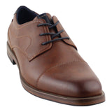 ZAPATO DE VESTIR CAFÉ PARA HOMBRE DE PIEL SINTETICA LOB FOOTWEAR 57704537