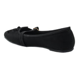 Flat Para Mujer Lob Footwear Buck Negro 56204045