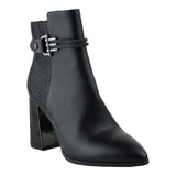 Botin Para Mujer Lob Footwear Pu Negro 59404513