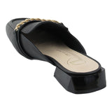 flat para mujer lob footwear pu negro 91704464