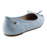 Flat Para Mujer Lob Footwear Pu Azul 92604026