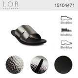 Sandalia Piso Para Mujer Lob Footwear Vetro Salamandra Plata 15104471