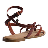 SANDALIA PISO PARA MUJER LOB FOOTWEAR  CAFE 15105708