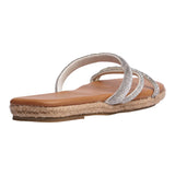 SANDALIA PISO PARA MUJER LOB FOOTWEAR PLATA 15105722