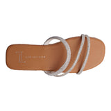 SANDALIA PISO PARA MUJER LOB FOOTWEAR PLATA 15105722