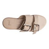SANDALIA PISO PARA MUJER LOB FOOTWEAR  BEIGE 15105728