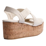 SANDALIA CUÑA PARA MUJER LOB FOOTWEAR BEIGE 15106028