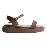 SANDALIA CUÑA PARA MUJER LOB FOOTWEAR ORO ROSA 15106060