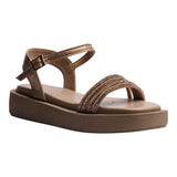 SANDALIA CUÑA PARA MUJER LOB FOOTWEAR ORO ROSA 15106060