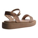 SANDALIA CUÑA PARA MUJER LOB FOOTWEAR ORO ROSA 15106060