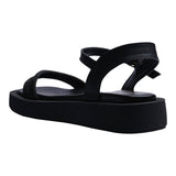 SANDALIA CUÑA PARA MUJER LOB FOOTWEAR NEGRO 15106061