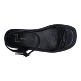 SANDALIA CUÑA PARA MUJER LOB FOOTWEAR NEGRO 15106061
