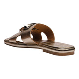 SANDALIA PISO PARA MUJER LOB FOOTWEAR ORO INGLES 15106075