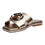 SANDALIA PISO PARA MUJER LOB FOOTWEAR ORO INGLES 15106075