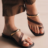 SANDALIA PISO PARA MUJER LOB FOOTWEAR MADERA 15106087