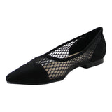 Flat Para Mujer Lob Footwear Mesh Negro 91904500