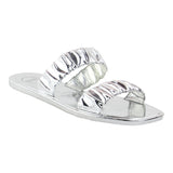 Sandalia Piso Para Mujer Lob Footwear Pvc Plata 53504050