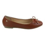 Flat Para Mujer Lob Footwear Pu Café 56204450