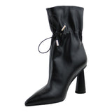 Botin Para Mujer Lob Footwear Pu Negro 59404992