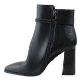 Botin Para Mujer Lob Footwear Pu Negro 59404513