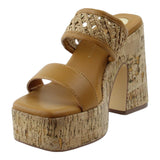 Sandalia Tacón Para Mujer Lob Footwear Pu Café 92904099