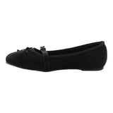 Flat Para Mujer Lob Footwear Buck Negro 56204045