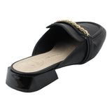 flat para mujer lob footwear pu negro 91704464