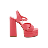 SANDALIA TACÓN PARA MUJER LOB FOOTWEAR ROSA 45503434