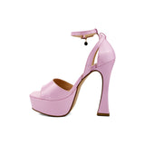 SANDALIA TACÓN PARA MUJER LOB FOOTWEAR ROSA 48703121