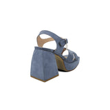 SANDALIA TACÓN PARA MUJER LOB FOOTWEAR AZUL 48703432