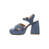 SANDALIA TACÓN PARA MUJER LOB FOOTWEAR AZUL 48703432
