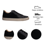 TENIS PARA HOMBRE LOB FOOTWEAR NEGRO 49306021
