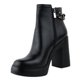 Botin Para Mujer Lob Footwear Pu Negro 59404990