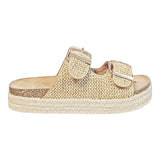 sandalia piso para mujer lob footwear rafia beige 51705052