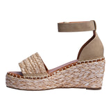 sandalia cuna para mujer lob footwear rafia beige 51705461