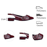 FLAT PARA MUJER LOB FOOTWEAR ROJO 51705506