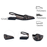 FLAT PARA MUJER LOB FOOTWEAR NEGRO 51705507