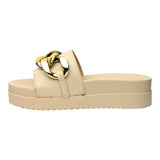 sandalia cuna para mujer lob footwear pu beige 52205467
