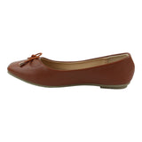 Flat Para Mujer Lob Footwear Pu Café 56204558