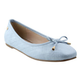 Flat Para Mujer Lob Footwear Pu Azul 92604026