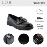 Brogue Para Mujer Lob Footwear Pu Patent Negro 56204962