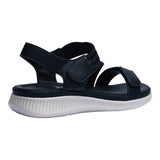 sandalia cuna para mujer lob footwear textil negro 56205000