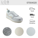 Tenis Para Mujer Lob Footwear Pu Blanco 57004020