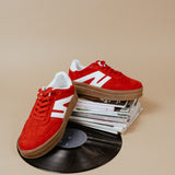 TENIS ROJO PARA MUJER DE SUEDE LOB FOOTWEAR 57005007