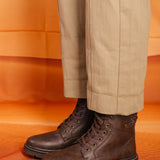 BOTIN CAFÉ PARA HOMBRE DE PIEL SINTETICA LOB FOOTWEAR 57704528