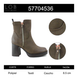 Botin Para Mujer Lob Footwear Pu Café 57704536